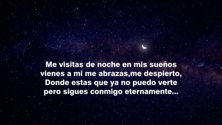 no te puedo abrazar pero si darte las buenas noches