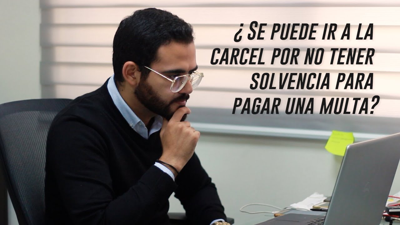 no tengo dinero para pagar una multa