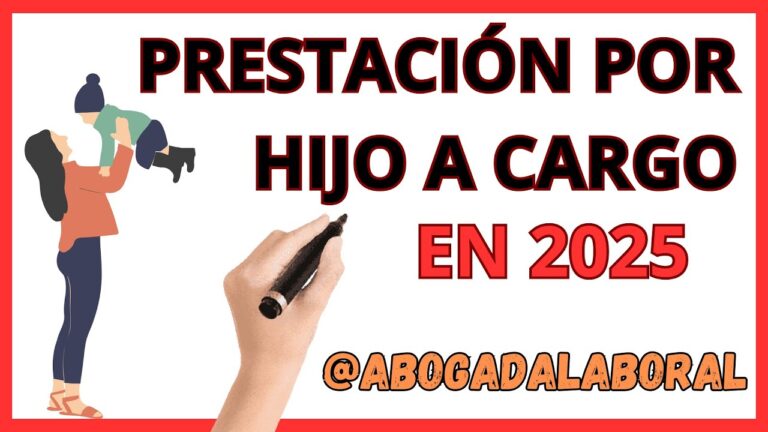 paga de la seguridad social por hijo a cargo