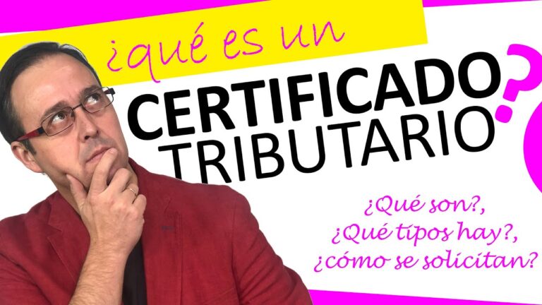 para que sirve el certificado de rentas