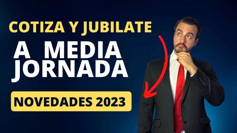 pasar de jornada completa a media jornada
