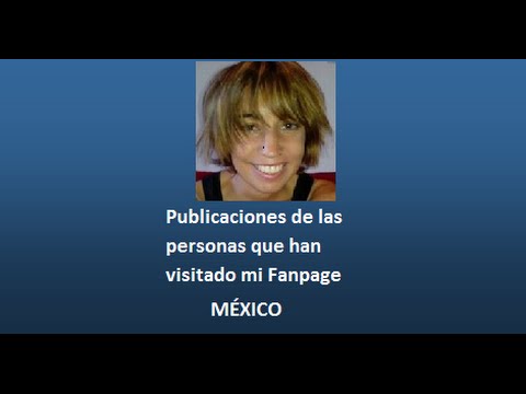 publicaciones de las personas que han visitado la página