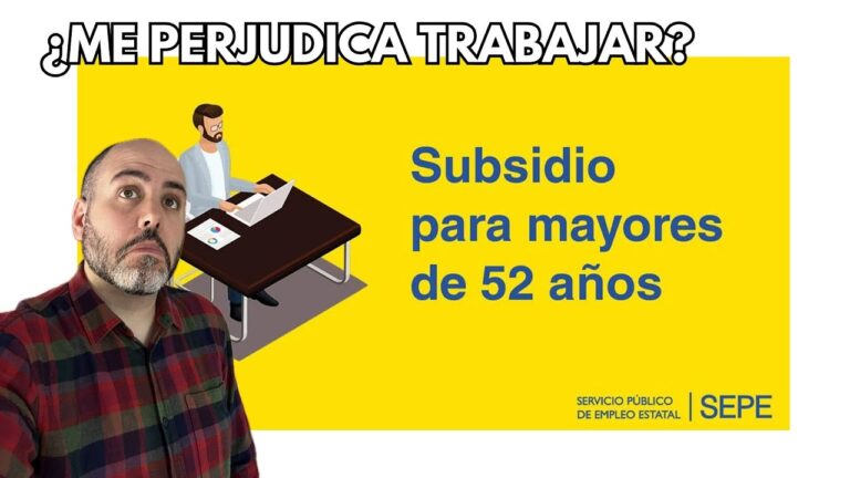 puedo compatibilizar subsidio con un trabajo