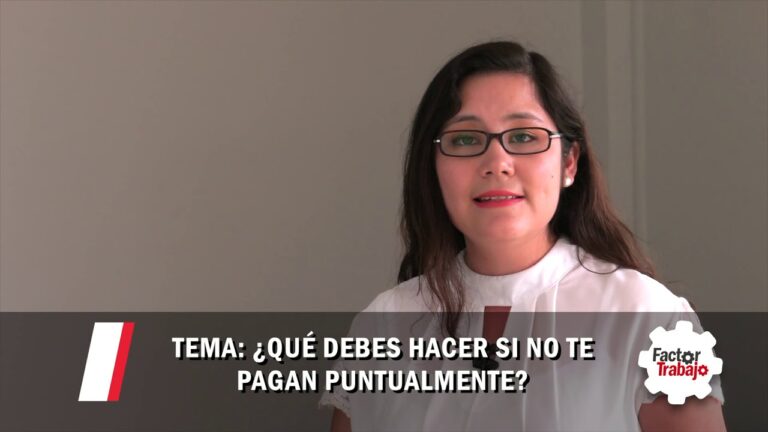 puedo dejar de trabajar si no me pagan