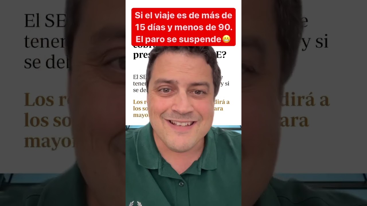 puedo irme de vacaciones estando en el paro