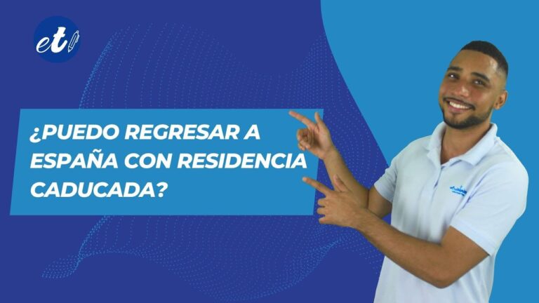 puedo volver a españa con nie caducado