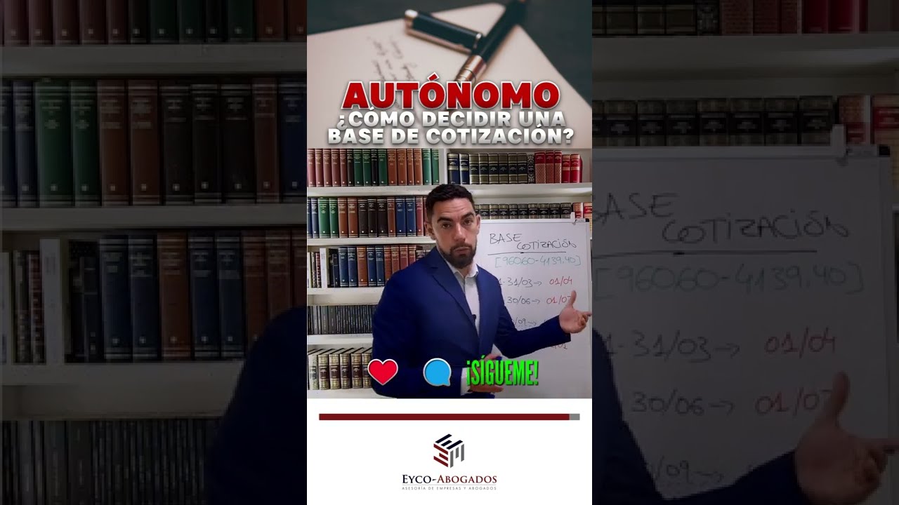 que base de cotizacion elegir autonomo