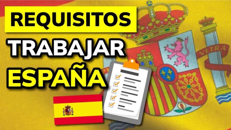 que documentos necesito para trabajar en españa