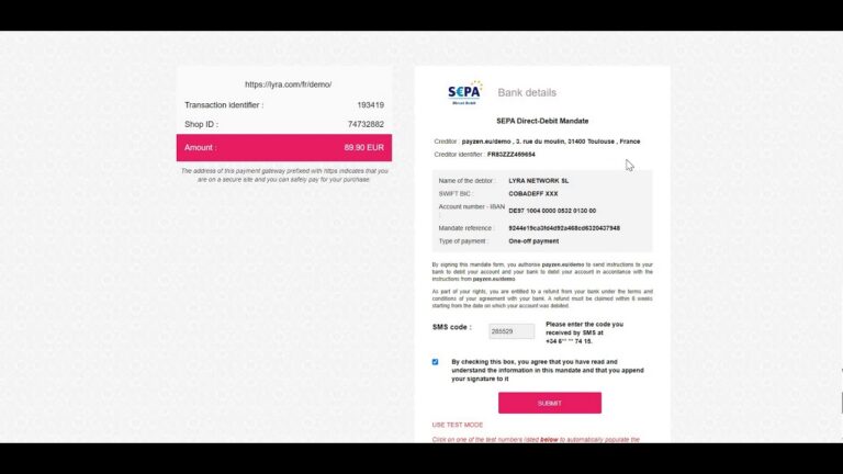 que es la orden de domiciliacion sepa