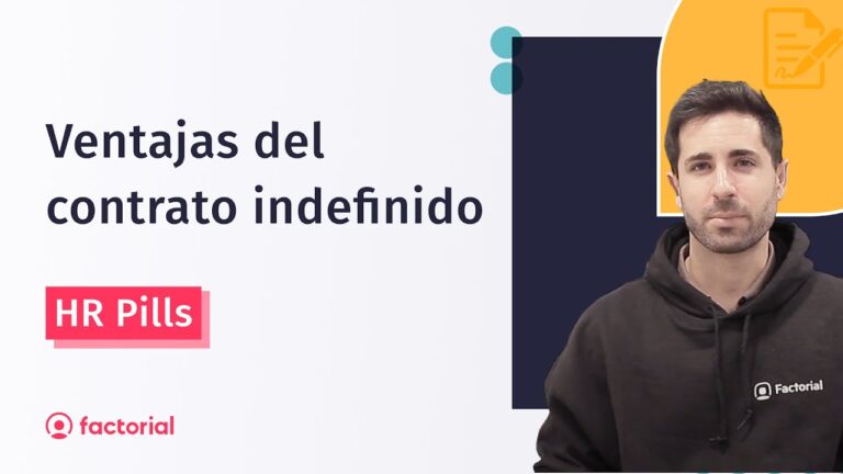 que es un contrato indefinido en españa