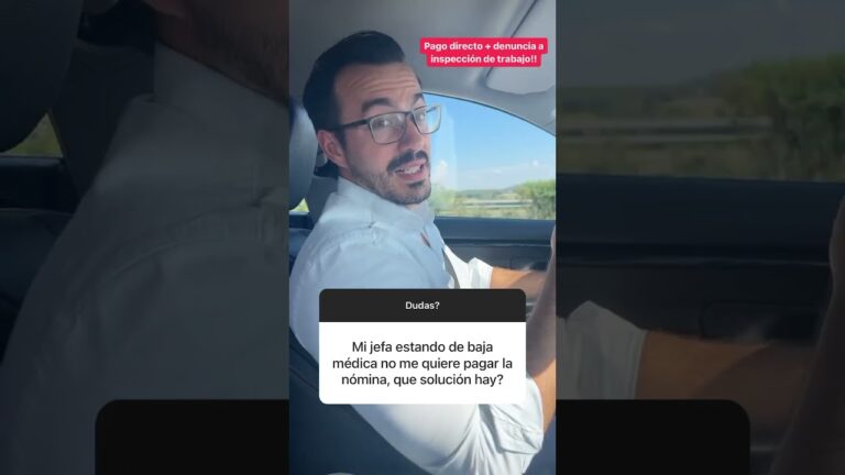 que hacer si la empresa no me paga estando de baja