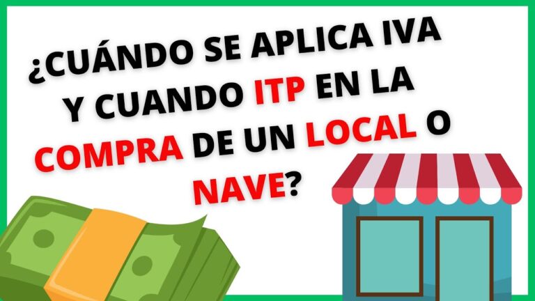que iva se paga por la compra de un local