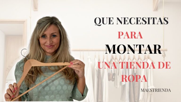 que necesito para abrir una tienda de ropa