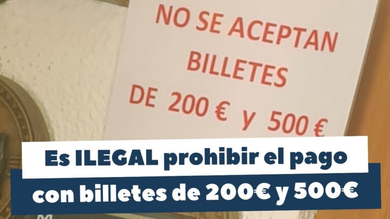 que ocurre cuando cambias un billete de 500 € en un banco