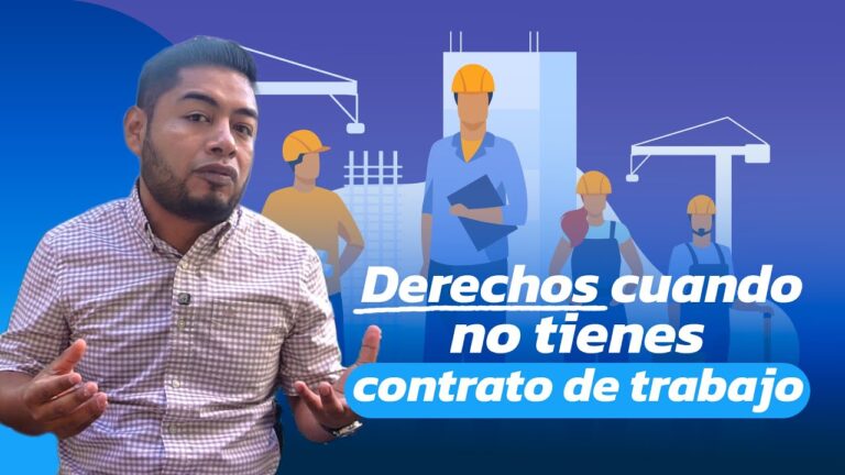 que pasa si estoy trabajando sin contrato