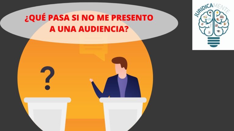que pasa si la empresa no se presenta al juicio