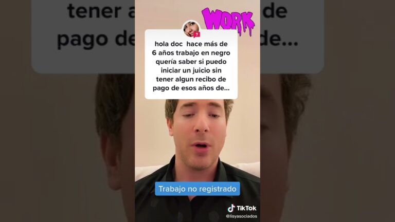 que pasa si te pillan trabajando en negro