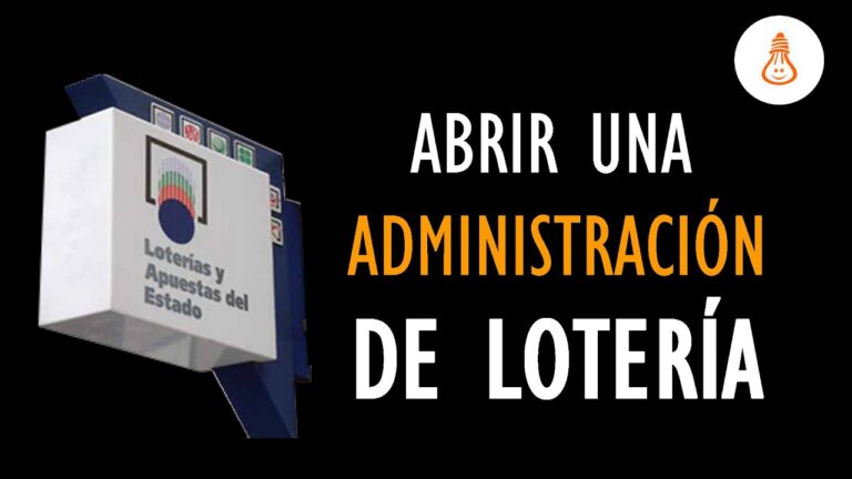 que se necesita para montar una administración de loteria