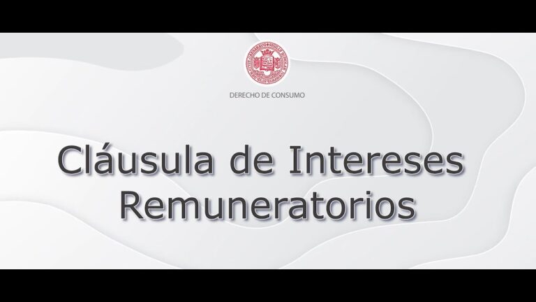 que son los intereses remuneratorios