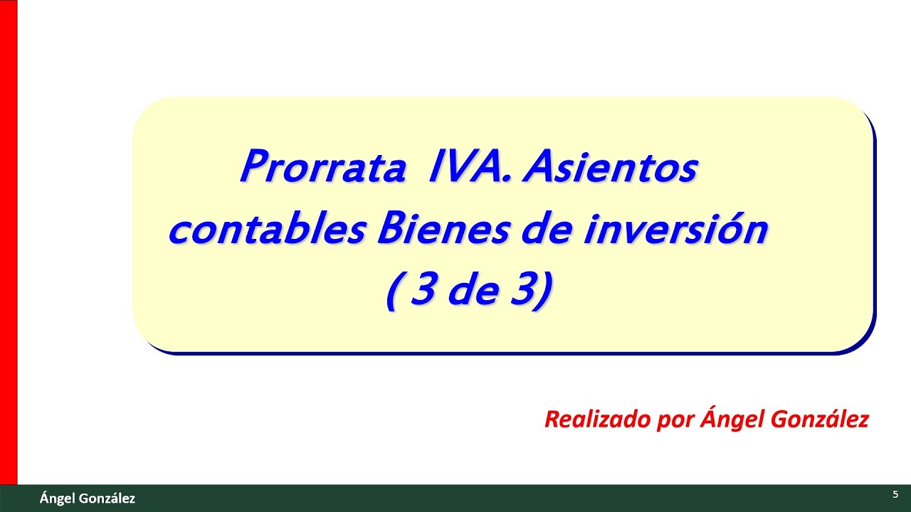 regularizacion bienes inversion iva baja actividad