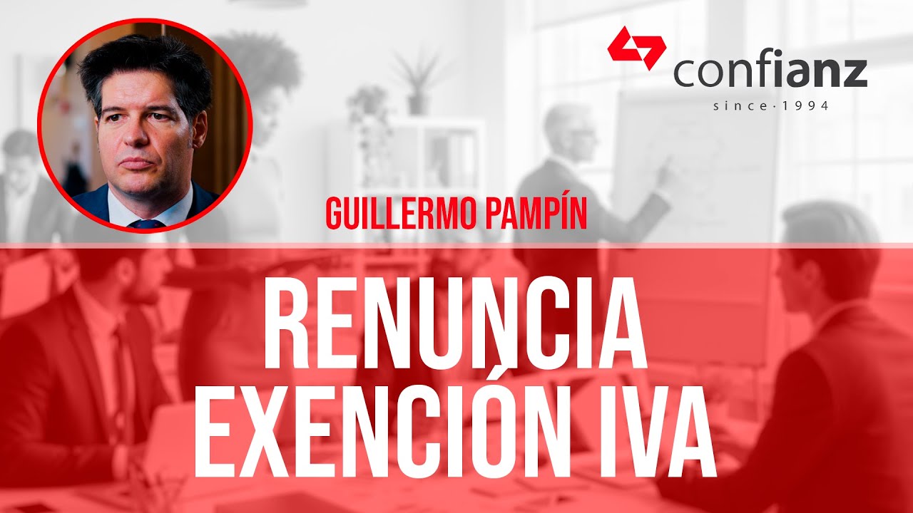 renuncia a la exencion de iva con inversion del sujeto pasivo