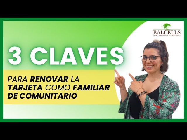 requisitos para renovar la tarjeta comunitaria de 10 años