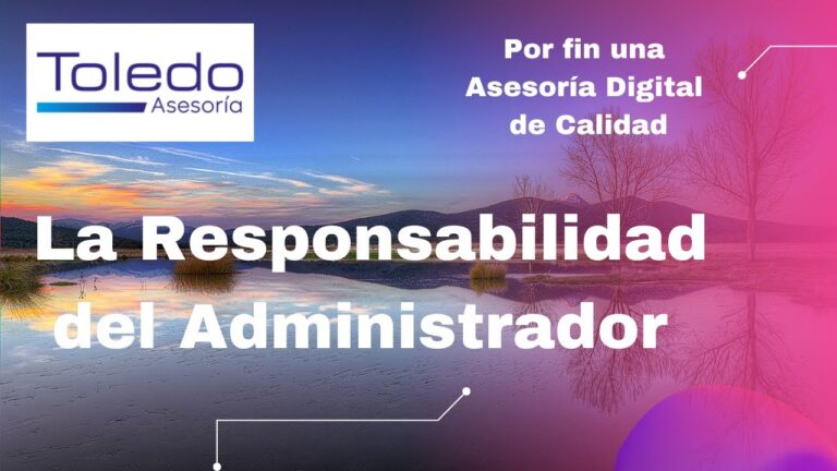 responsabilidad del administrador de una sl