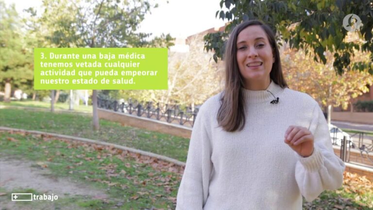 se puede ir a trabajar estando de baja