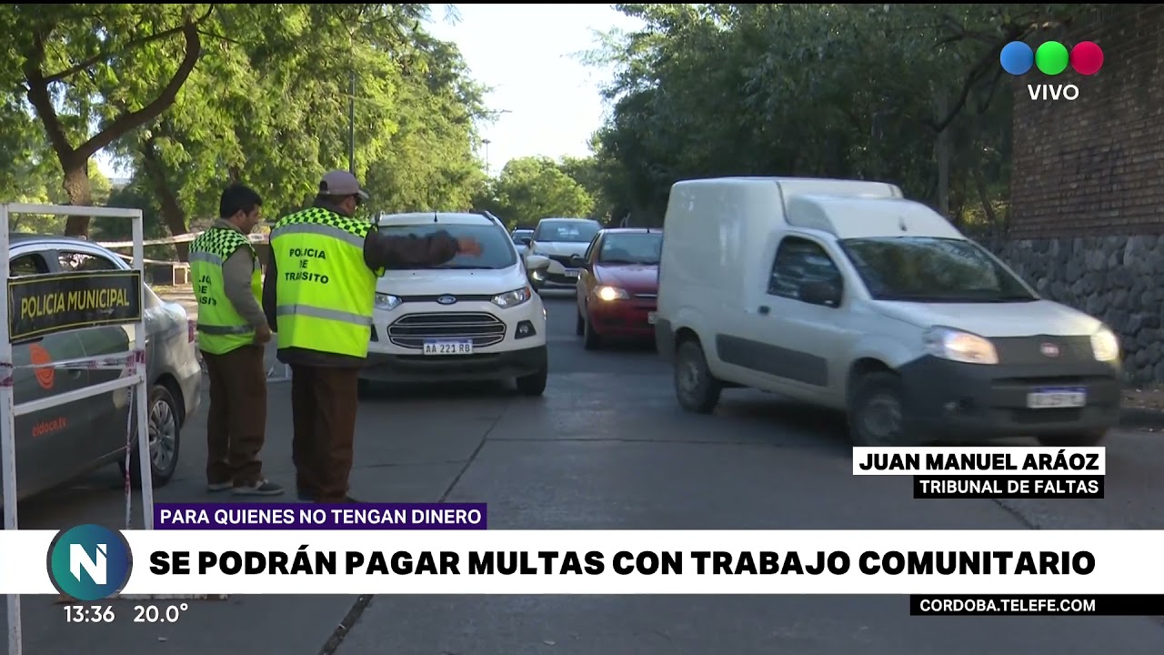 se puede pagar una multa con trabajos sociales