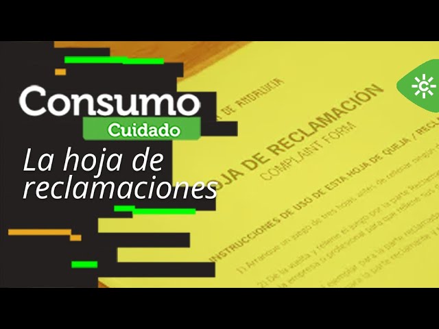 se puede poner una hoja de reclamaciones por internet