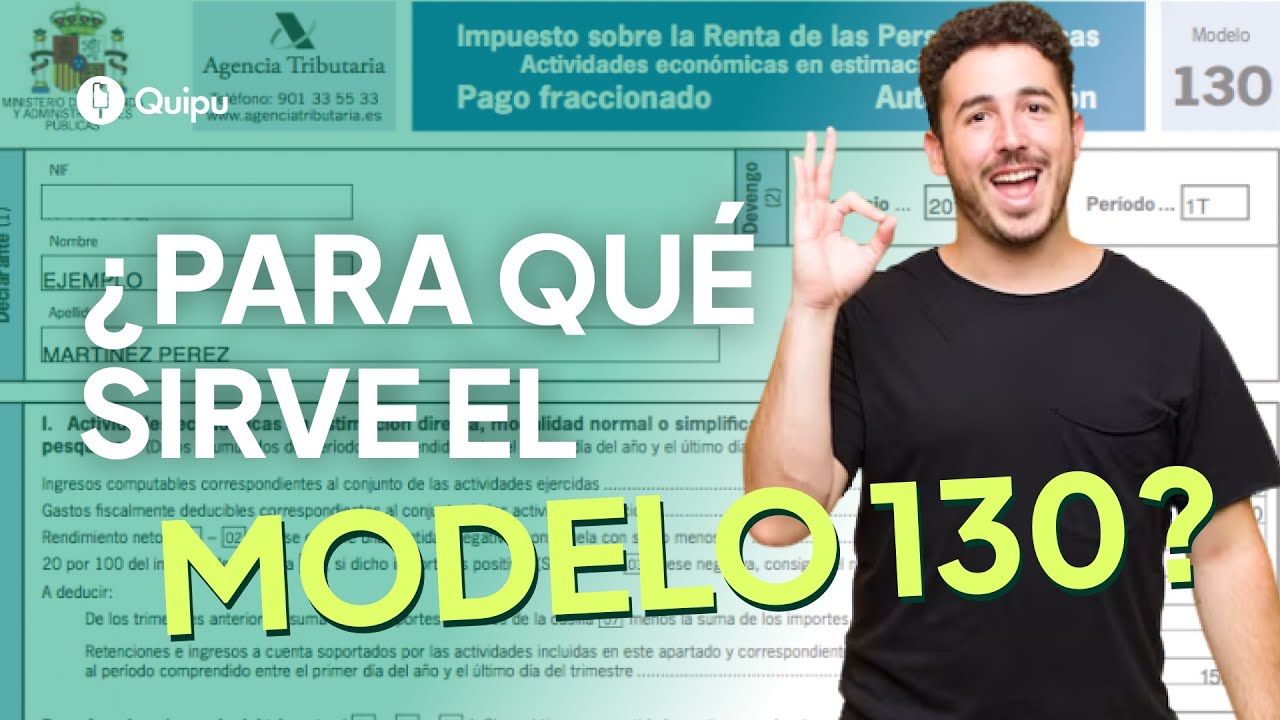 se puede presentar el modelo 130 en papel