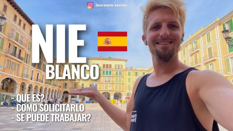 se puede trabajar con el nie blanco