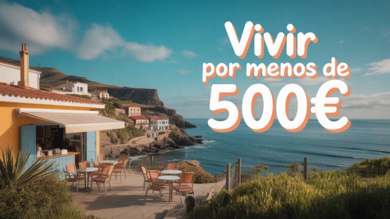 se puede vivir con 500 euros al mes