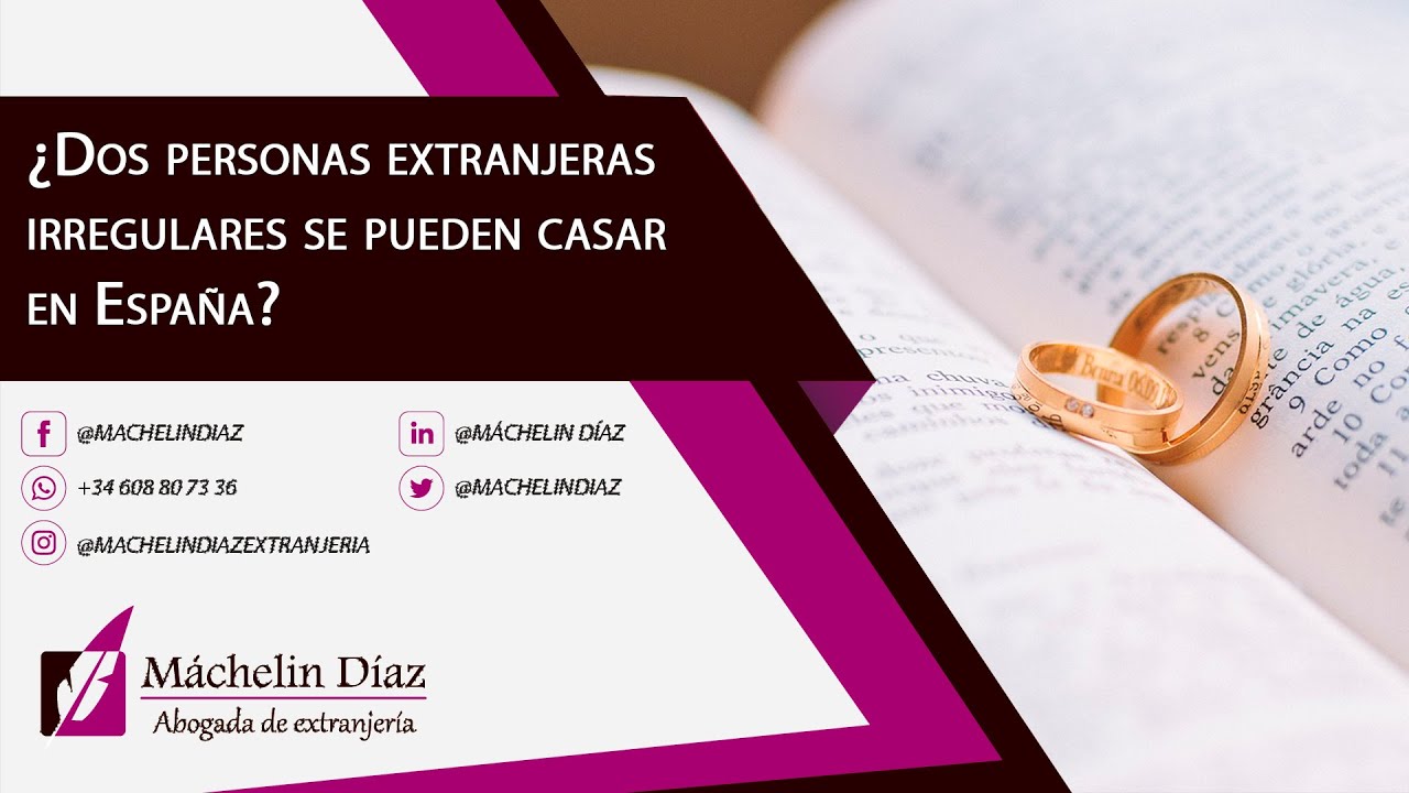 se pueden casar dos extranjeros en españa