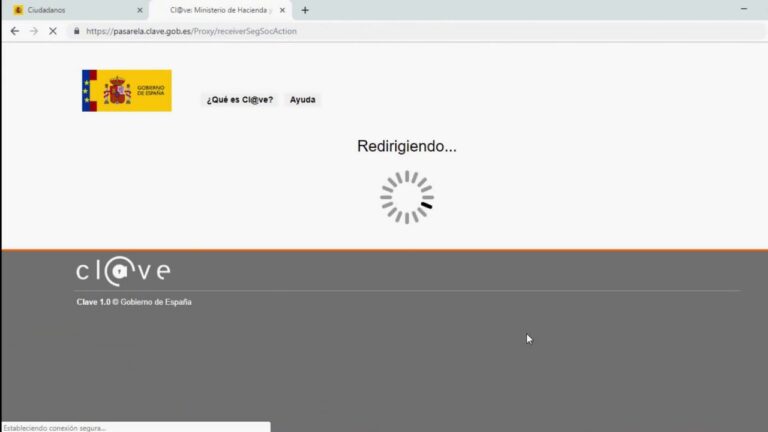 sede electronica de la seguridad social clave