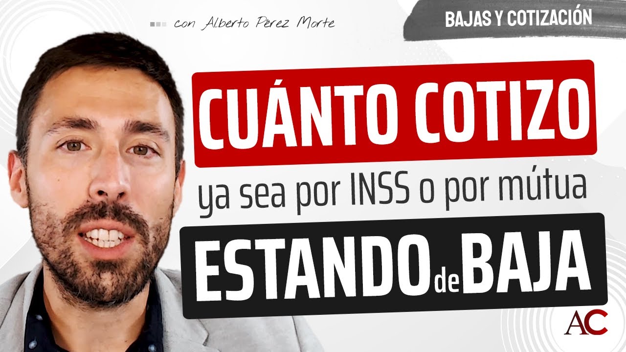 si estas de baja cotizas a la seguridad social