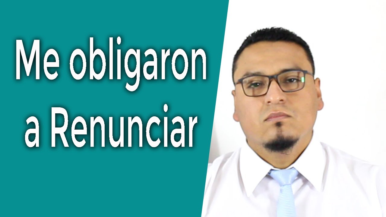 si firmo un contrato de trabajo puedo renunciar