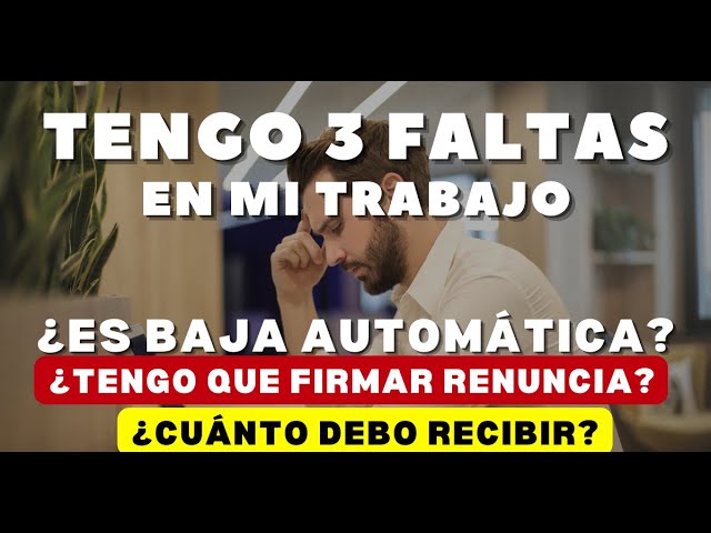 si me despiden por faltas a que tengo derecho