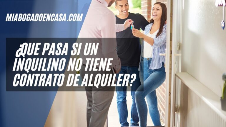 si no tengo contrato de alquiler me pueden echar