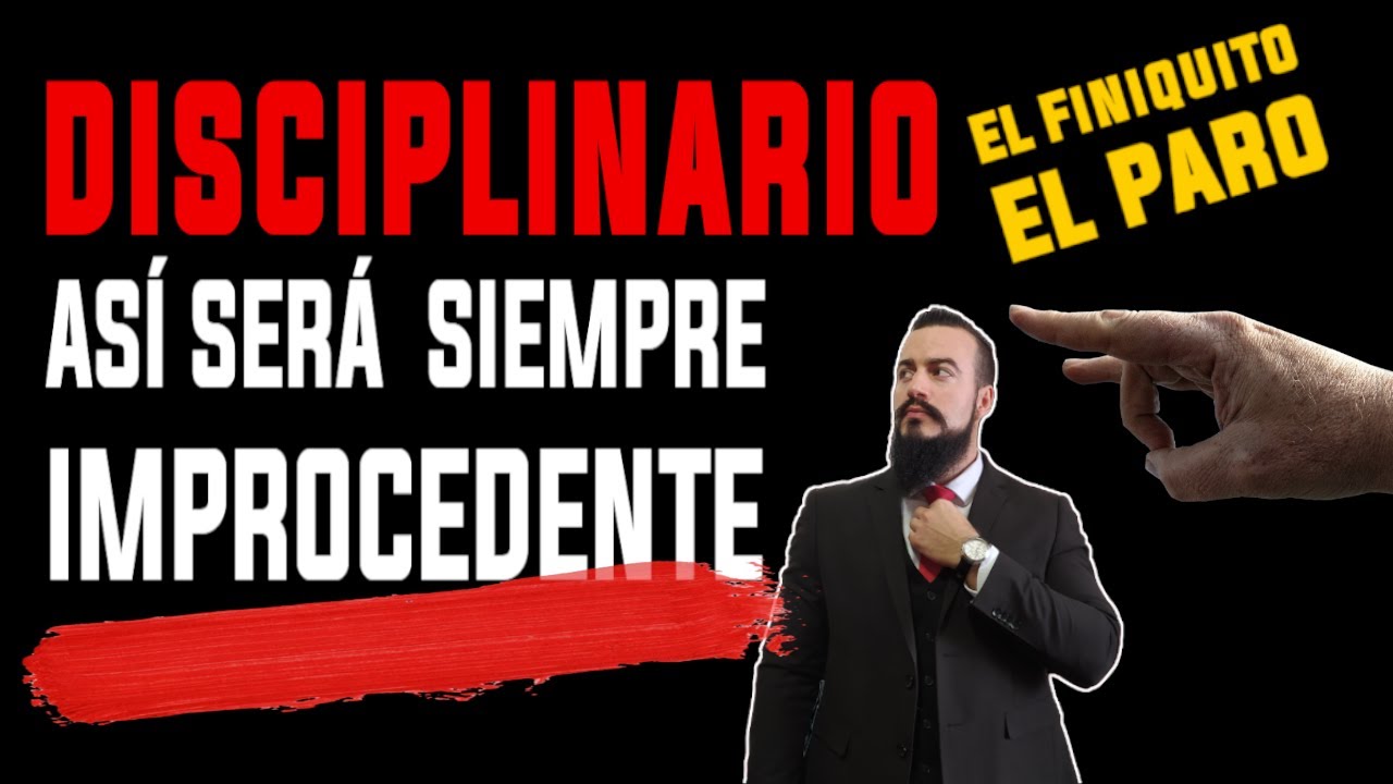 si tengo un despido disciplinario tienes derecho a paro
