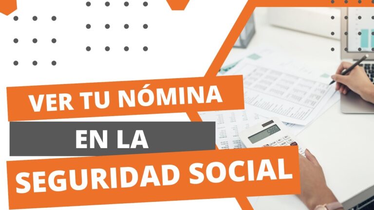 solicitar nominas a la seguridad social