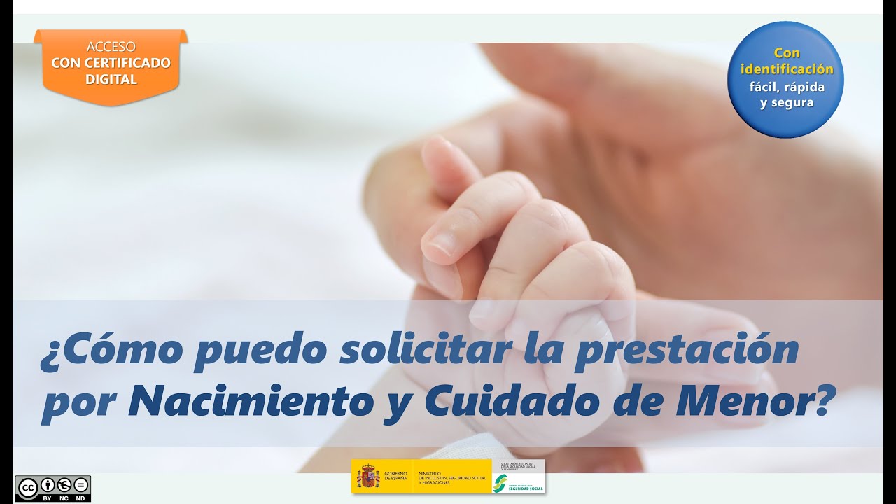 solicitud prestacion maternidad con certificado digital