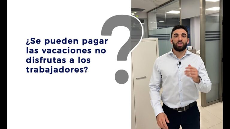 vacaciones retribuidas y no disfrutadas que significa