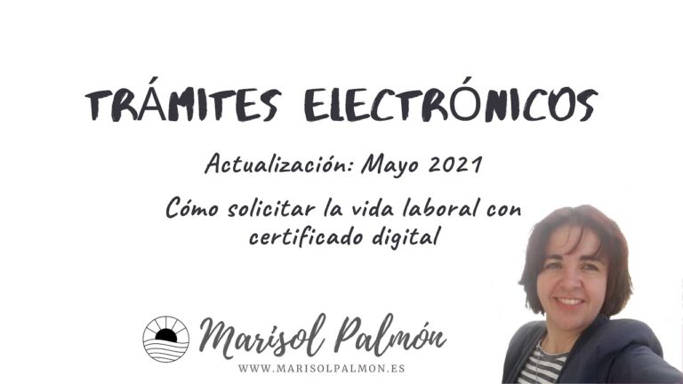 vida laboral de un ccc con certificado digital