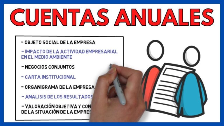 volumen anual de negocios en cuentas anuales