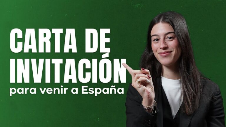 ¿qué documentos se necesitan para la carta de invitación?